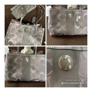 Coach purse and wallet.
